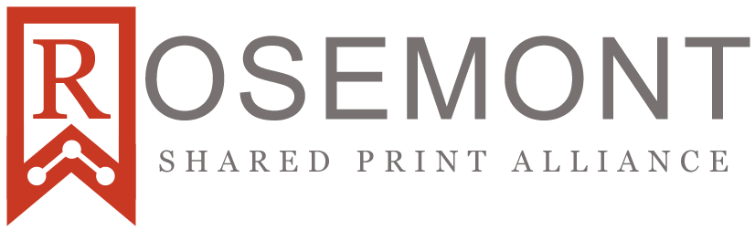 Rosemont Shared Print Alliance Logo